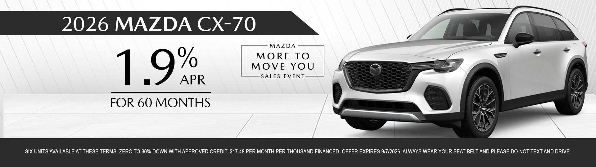 2026 Mazda CX-70