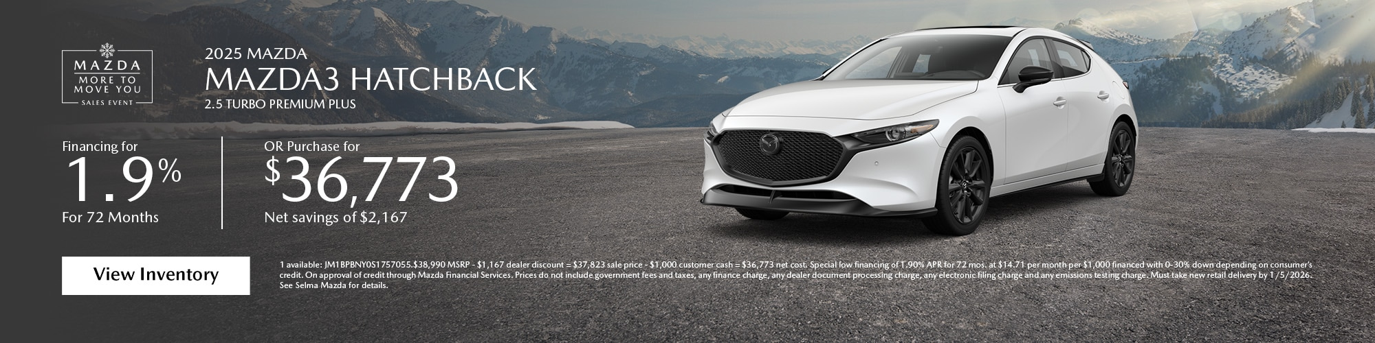 2026 Mazda Mazda3 HatchBack Selma CA