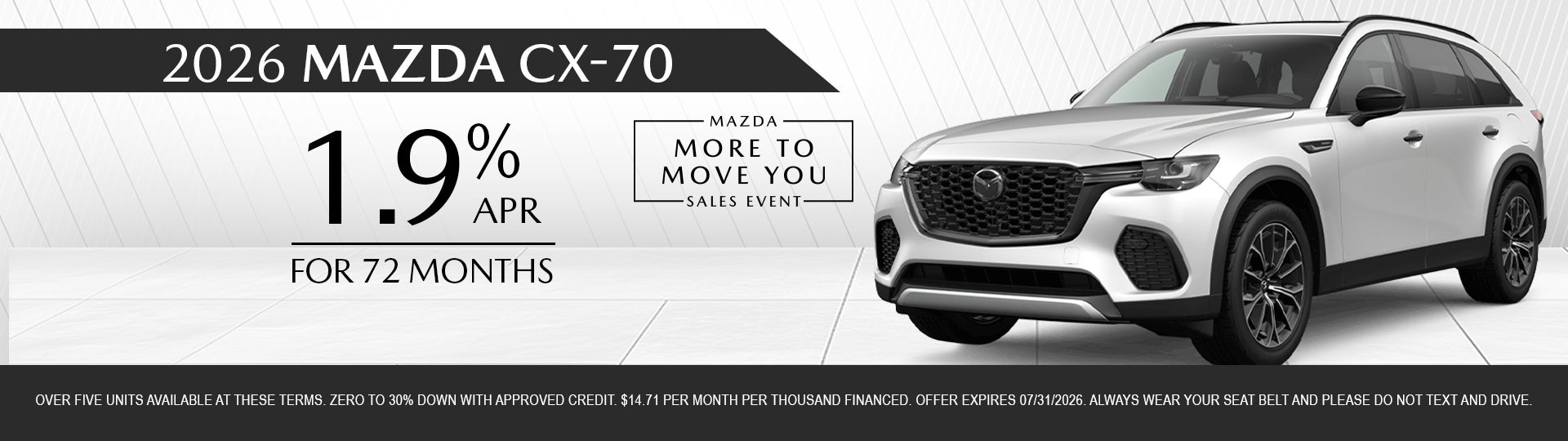 2026 Mazda CX-70