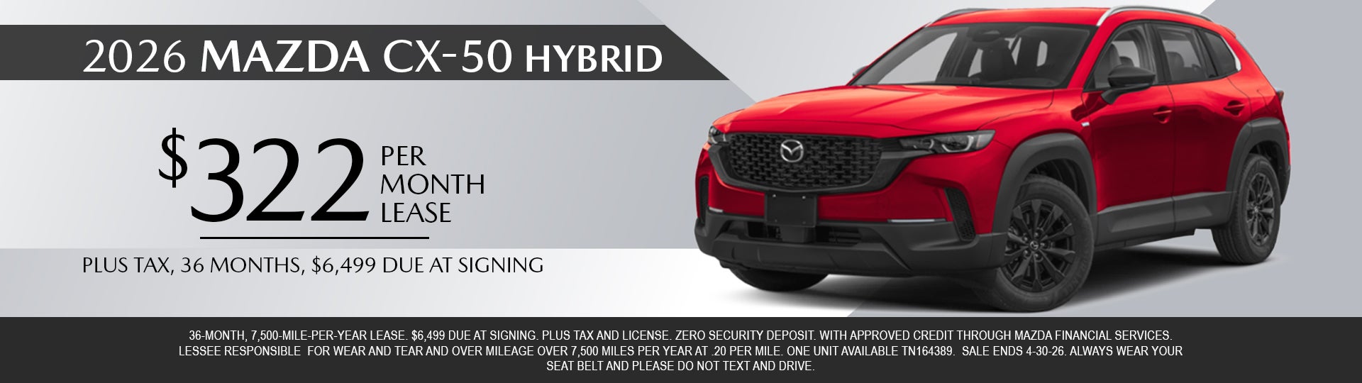 2026 Mazda CX-50 Hybrid