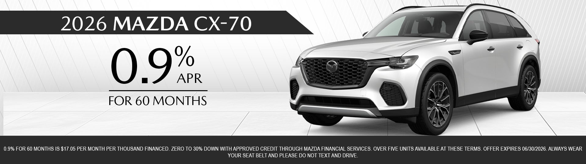 2026 Mazda CX-70